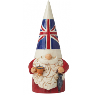 Jim Shore HWC, Figurine, British Gnome, 5.5" Tall